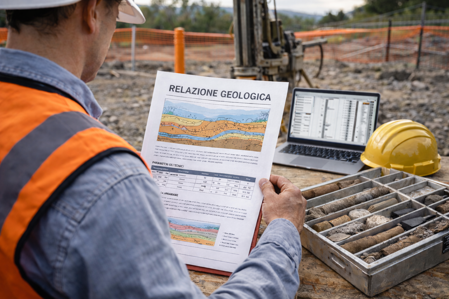 INDAGINI E RELAZIONE GEOLOGICA